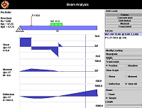 Beam Analysis Applet