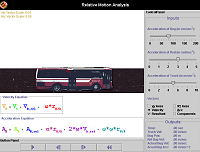 Relative Motion Applet