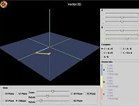 Vector 3D Applet