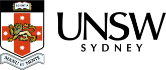 University of New South Wales university logo.