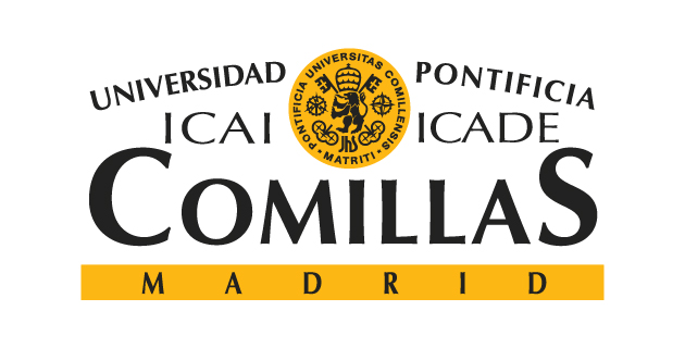 Universidad Pontificia Comillas university logo.