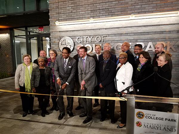 Ribbon Cutting Ceremony for City Hall/FM Offices 2021