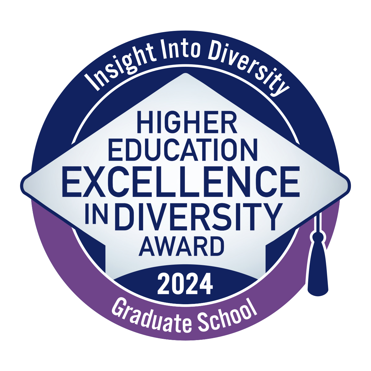 Insight Into Diversity Higher Education Excellence In Diversity Award 2024 Graduate School Logo