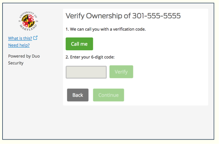 Verify Ownership