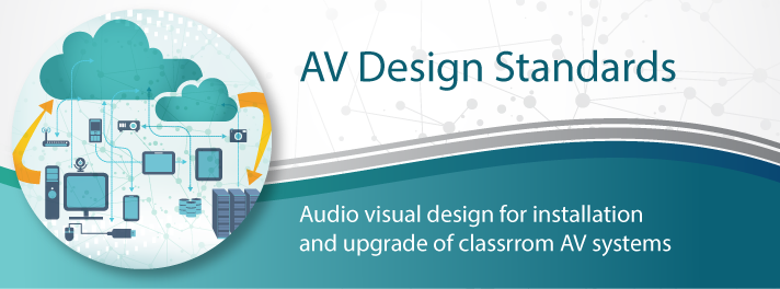 A/V Design Standards banner logo