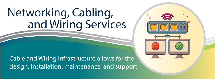 Network Cabling and Wiring banner logo