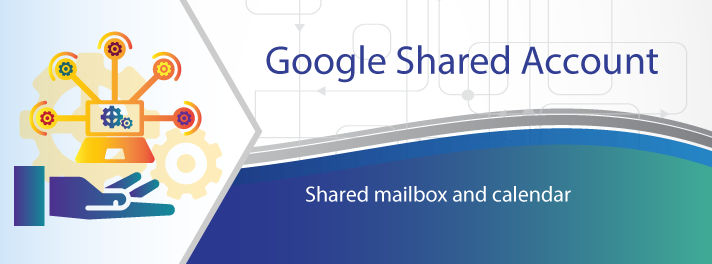 Google Shared Account banner logo