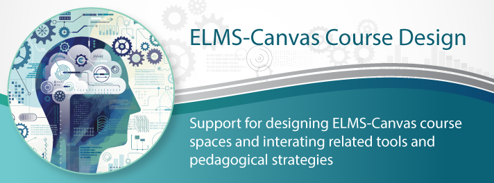 ELMS-Canvas Course Design banner logo