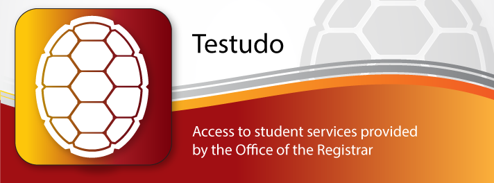 Testudo banner logo