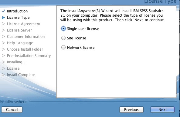 SPSS_Statistics_Installer Warning Authorization