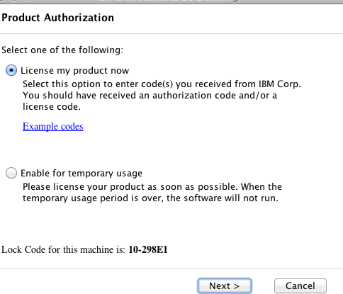 Product Authorization Window