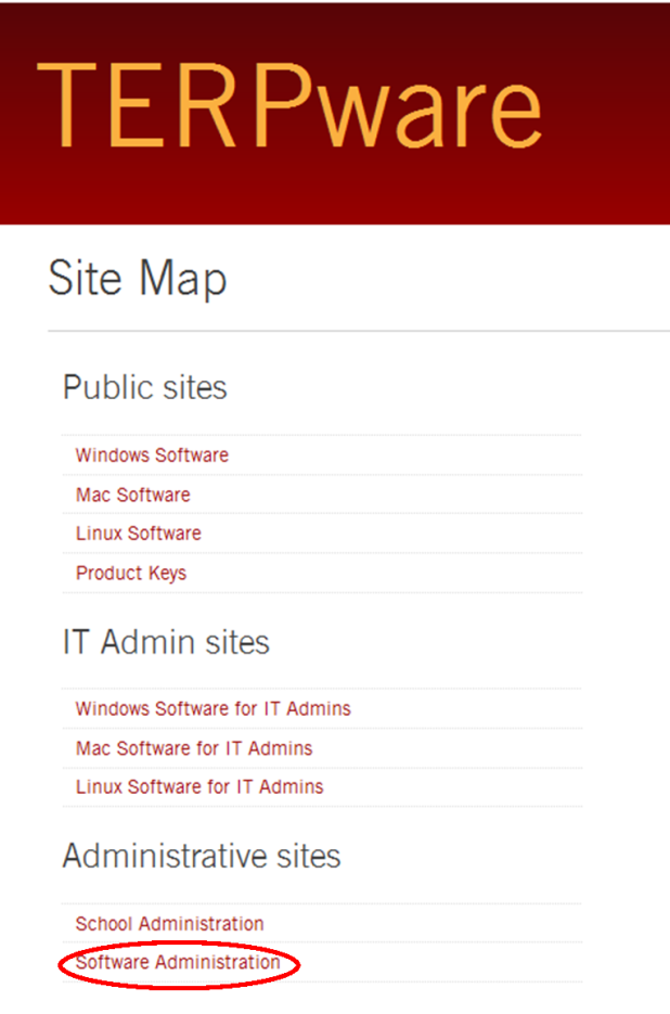 Site Map