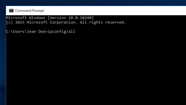 Command Prompt