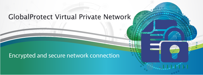 GlobalProtect Virtual Private Network banner logo