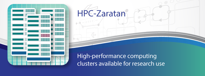 HPC - Zaratan banner logo