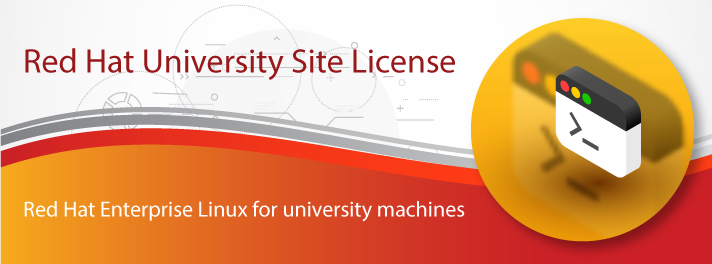 Red Hat University Site License banner logo