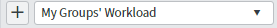 My Groups' Workload menu box