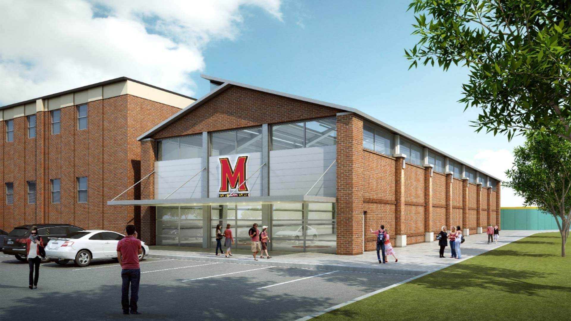 Rendering of Stanley Bobb Baseball Player Development Center